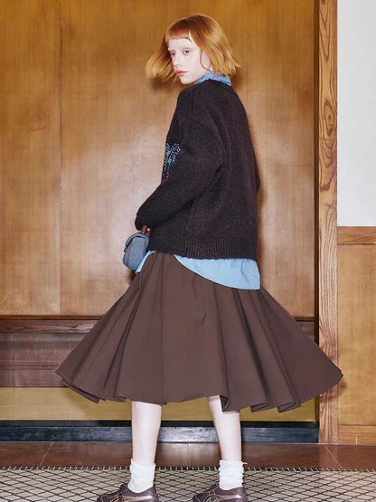 Loose umbrella skirt