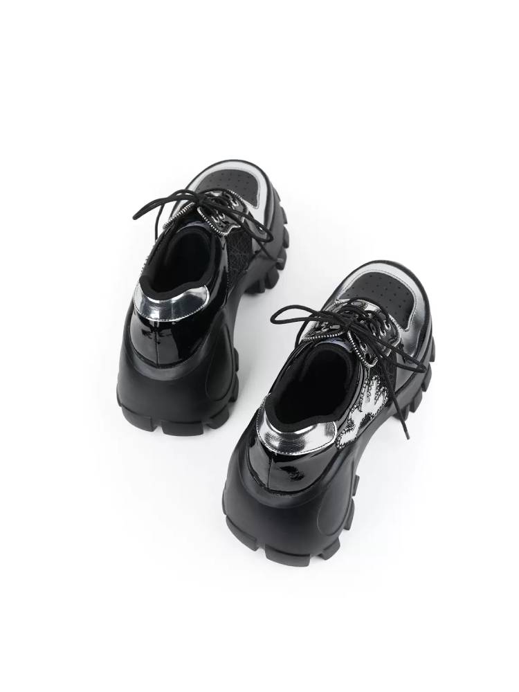 Punk platform shoes