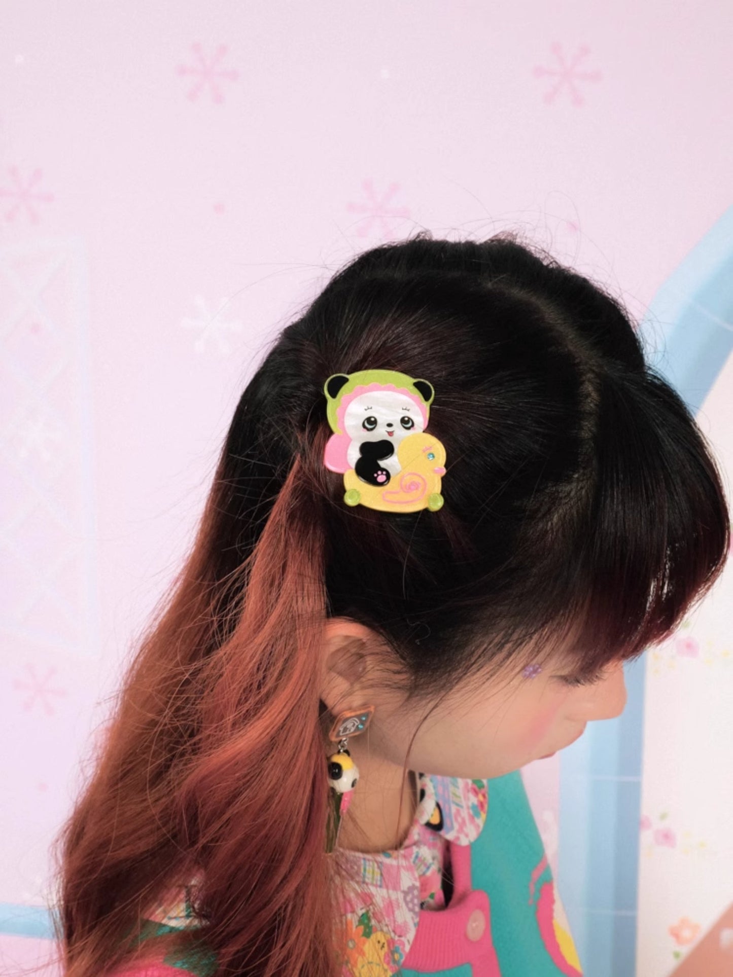 Panda hair accessory