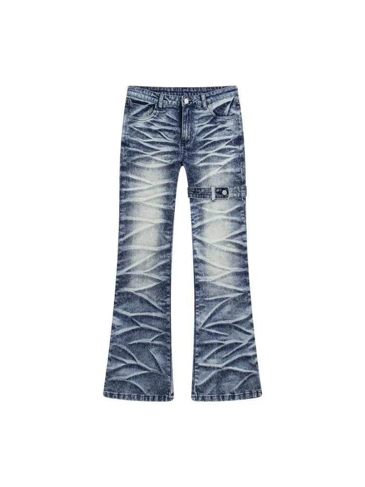 Stretch bootcut jeans