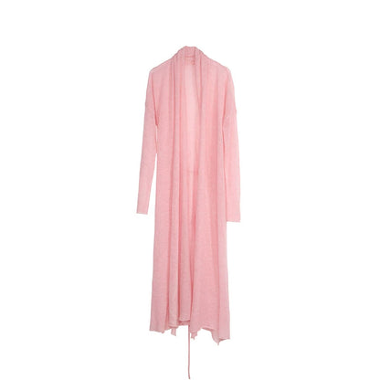 Pink Mohair Cardigan