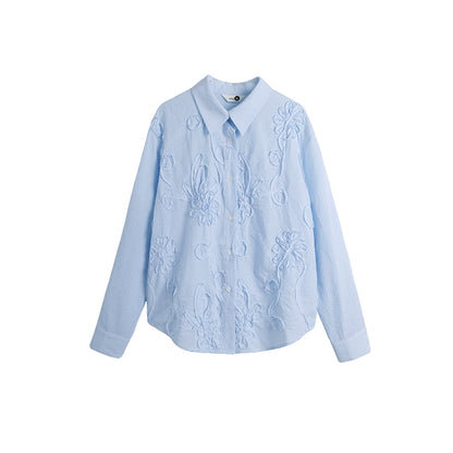 Flower Vine Long Sleeve Shirt Set-Up