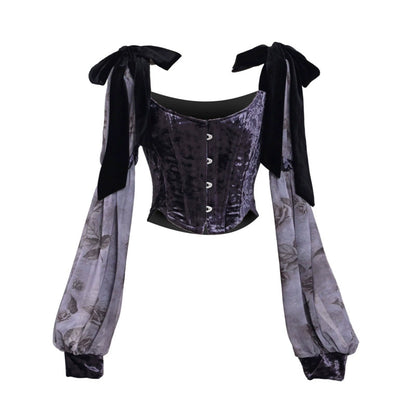 Luna Rite Gothic Bow Top