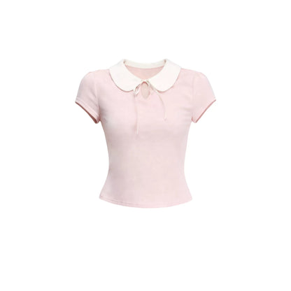 Poetry Doll Collar T-Shirt