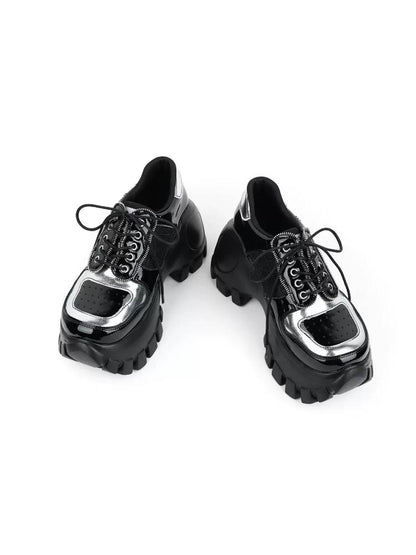 Punk platform shoes