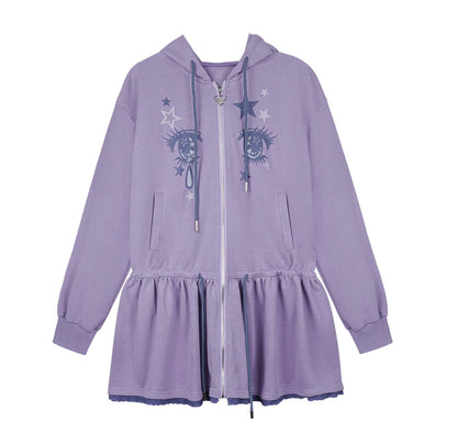 Purple Unicorn Eye Dress