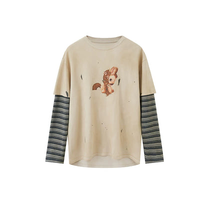 Blooming Soon Spliced Top