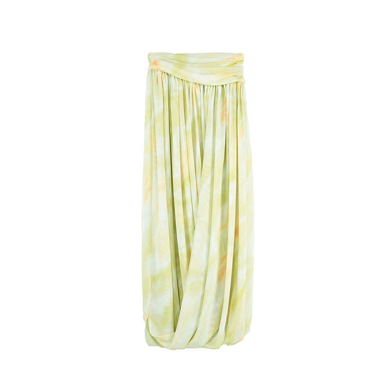 Halo Knitted Bustier Skirt