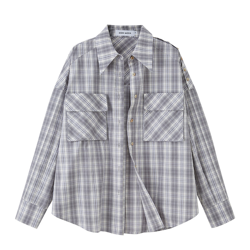 Layered Check Shirt