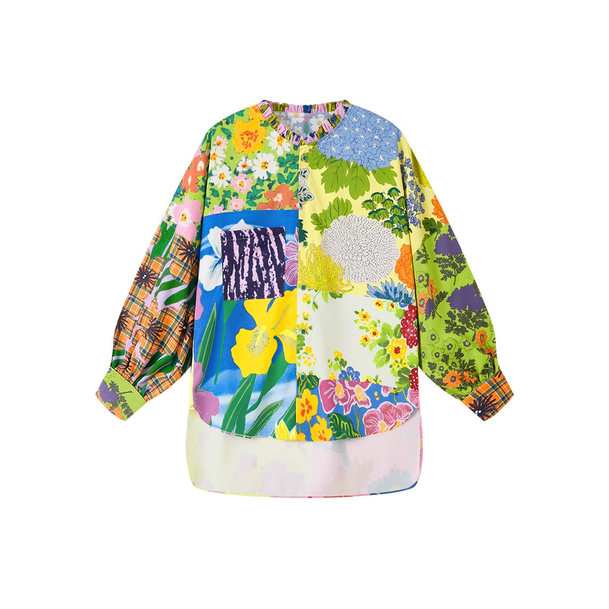 Floral Long Shirt