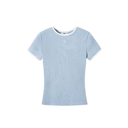 Reit-Sand-gewaschenes T-Shirt