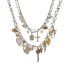 Silber Halskette / Taille Kette
