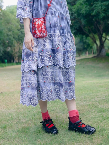 Embroidered doll style dress