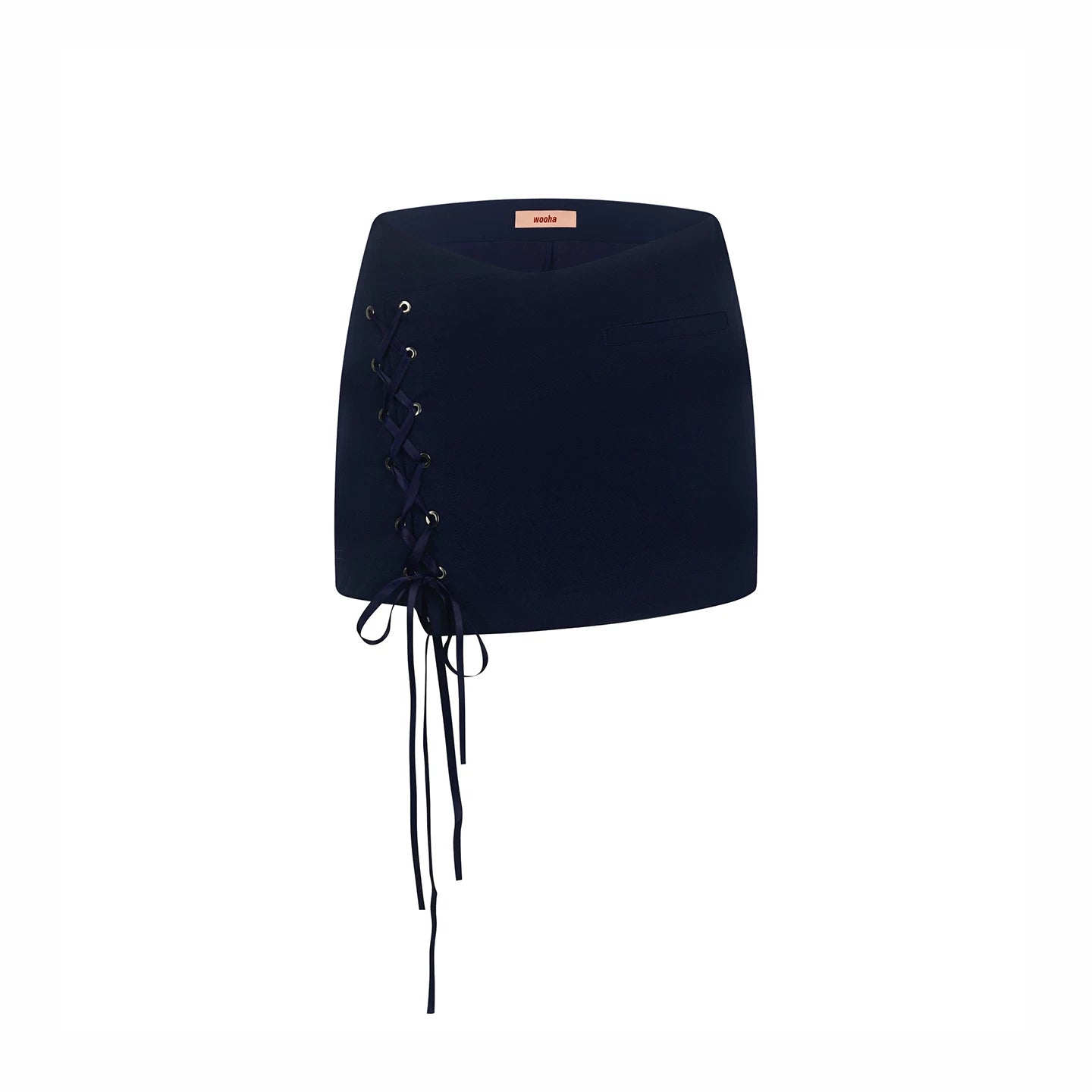 Sweet Lace-Up Summer Skirt