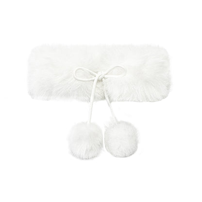 Snow-White Warm Neck Warmer