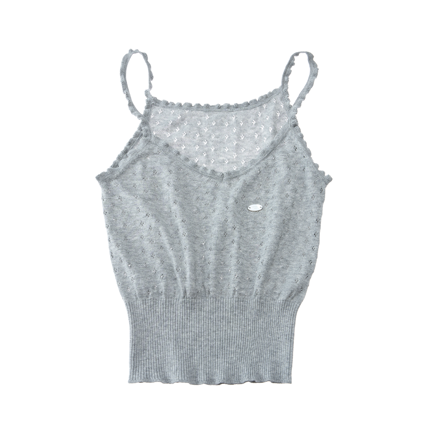 Retro Lace Knitted Vest