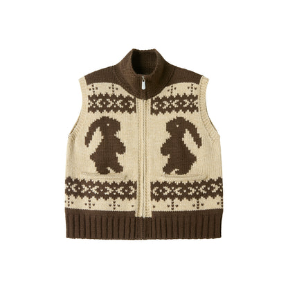 Rabbit Wool Cardigan