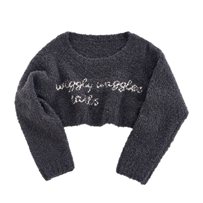 Light Luxury Wool Jacquard Sweater