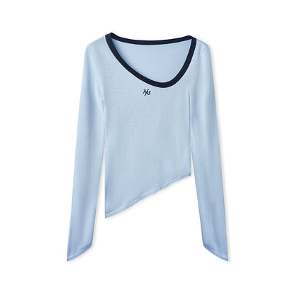 Right Knit Long-sleeved Top