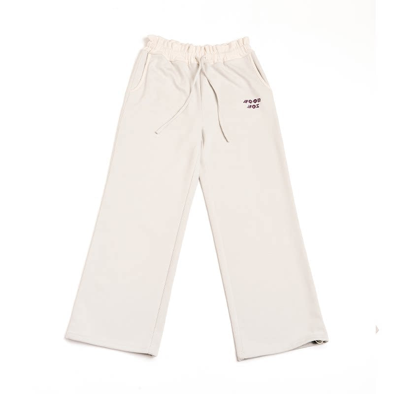 Skin-Friendly Ribbed Sweatpants
