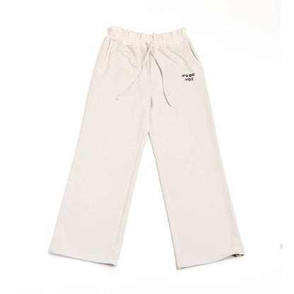 Skin-Friendly Ribbed Sweatpants
