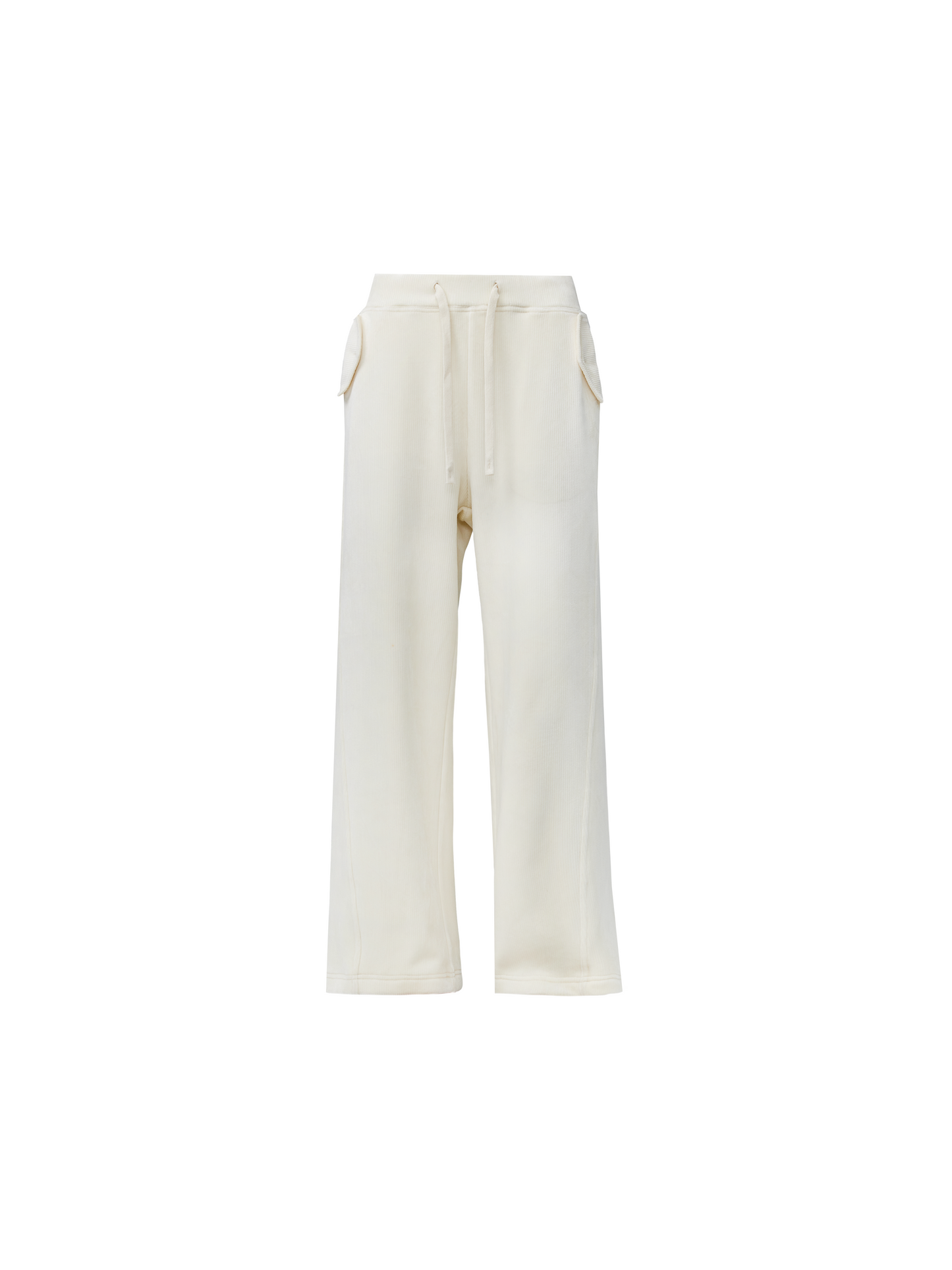 Fleece Draped Casual Pants