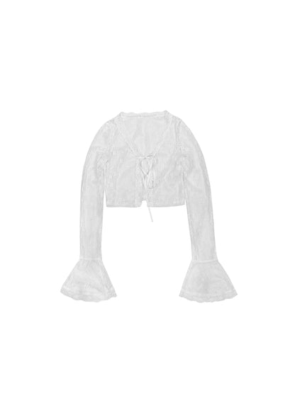 Tipsy Lace Cardigan Skinny Fairy Coat