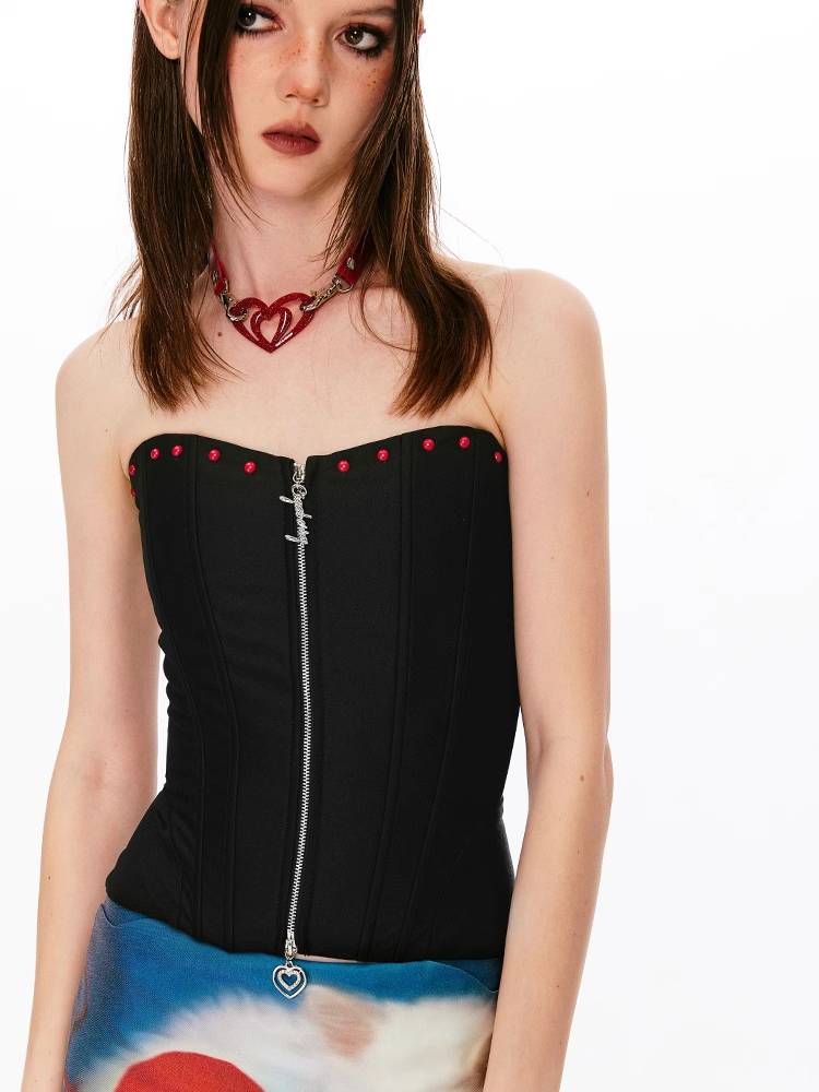 Corset with straps