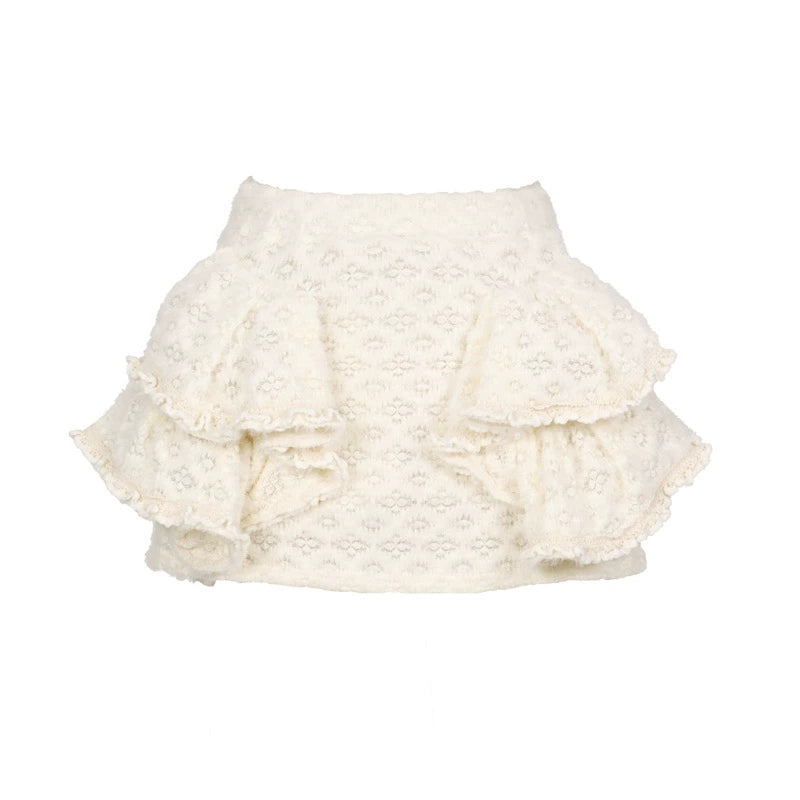 Slavic Knitted Lace Skirt