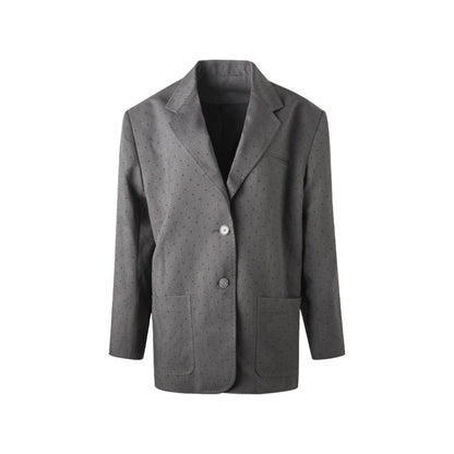 Retro Polka Dot Winter Jacket