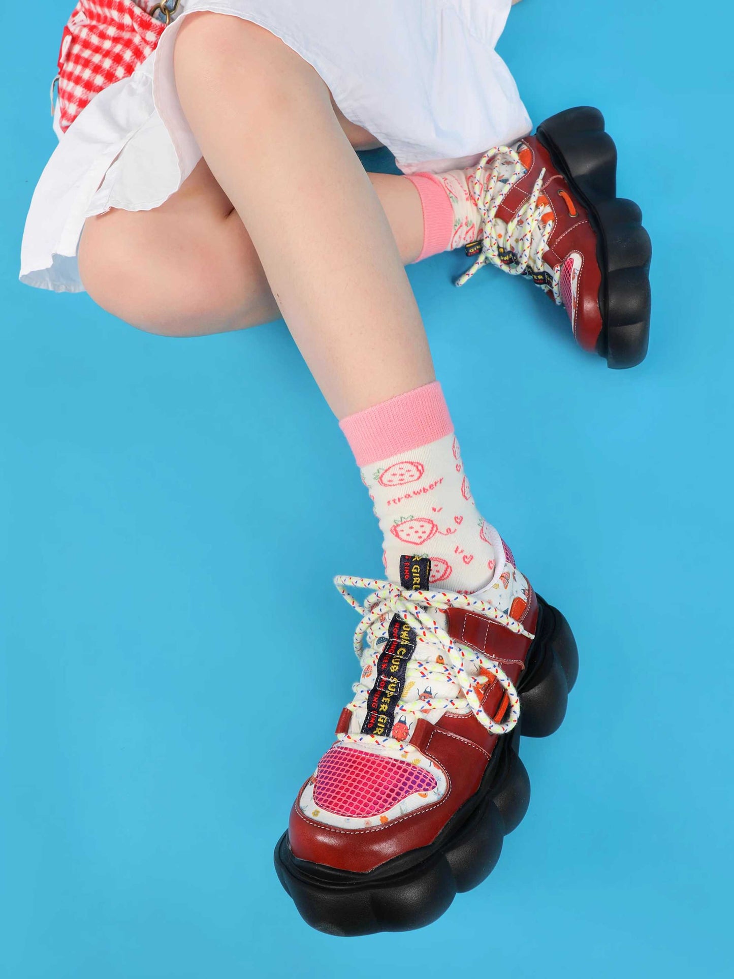 Retro platform shoes