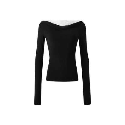 Patchwork Lace Swing Top