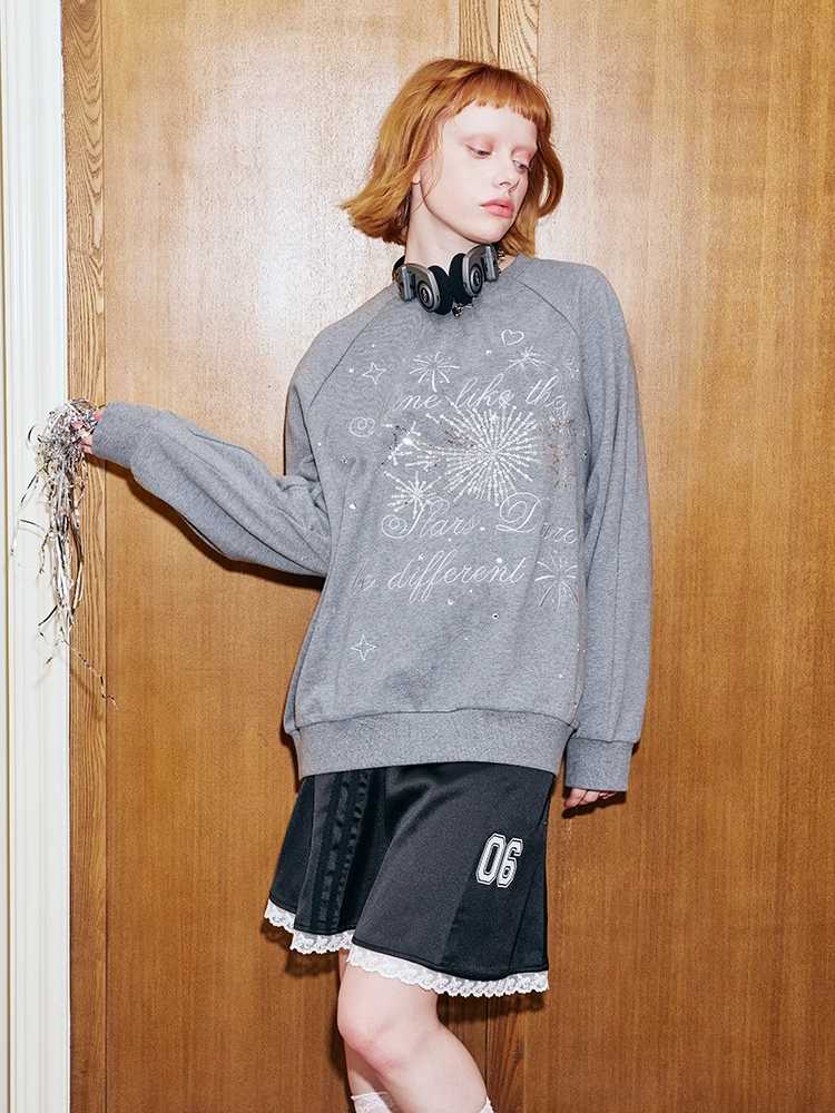 Embroidered sweatshirt