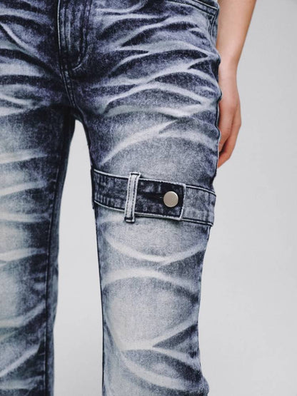 Stretch bootcut jeans