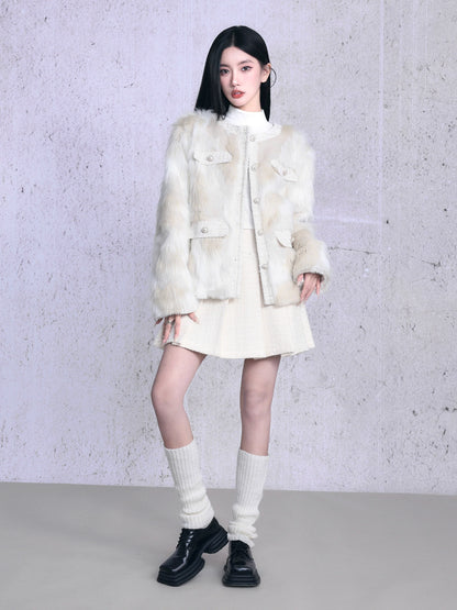 Fur Small Plush Jacket