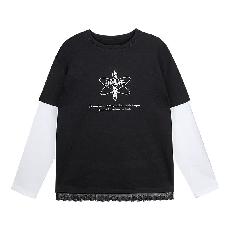 Sweatshirt mit 3D-Druck Fighting Spirit
