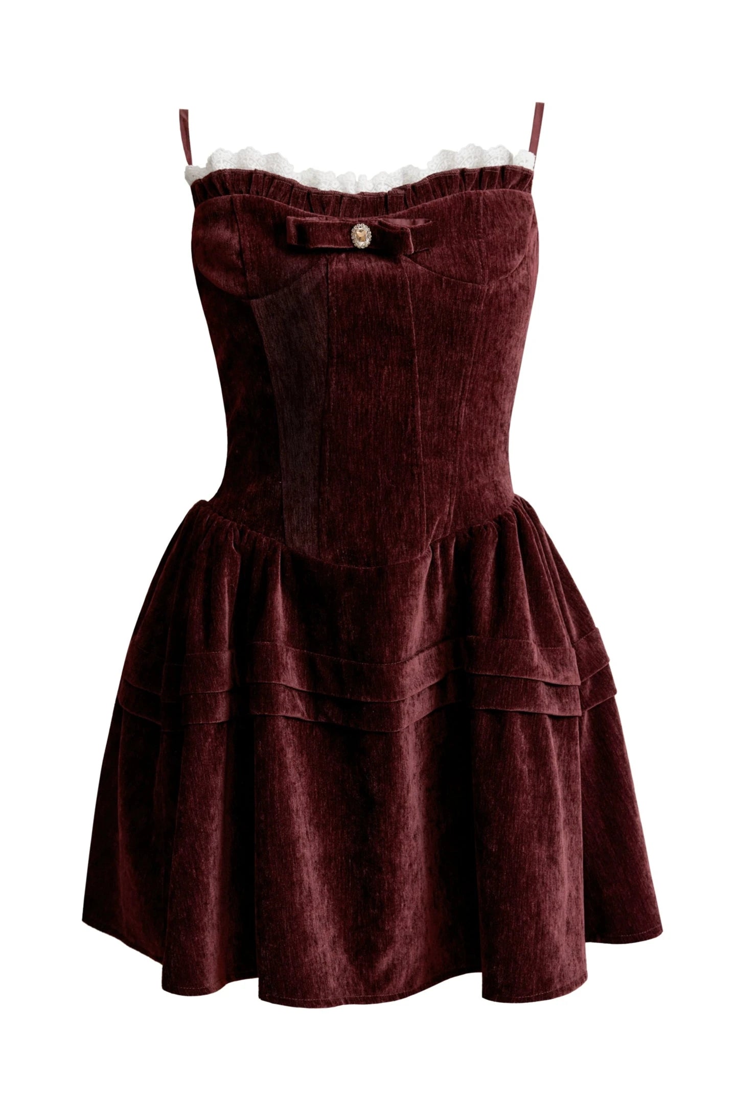 Red Velvet Cake Vintage Dress