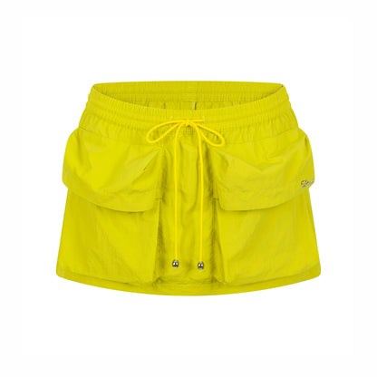 Three-Dimensional Pocket Skirt