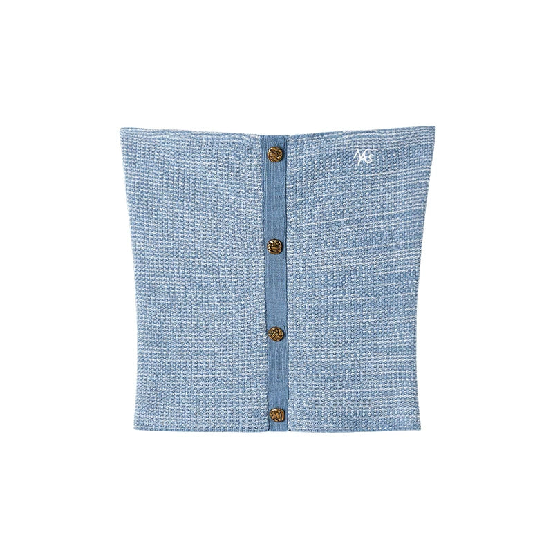Merino Wool Slimming Tube Top
