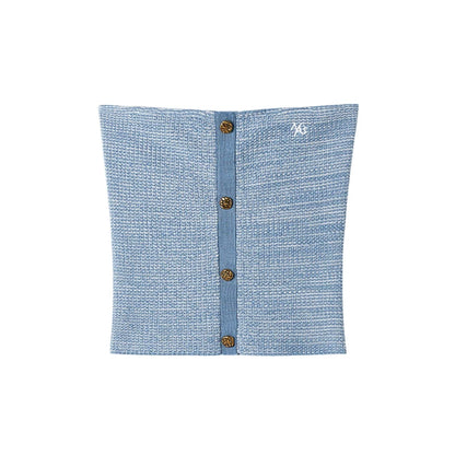 Merino Wool Slimming Tube Top