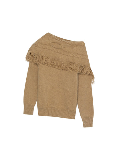 Vintage Wool Cable Sweater Set-Up