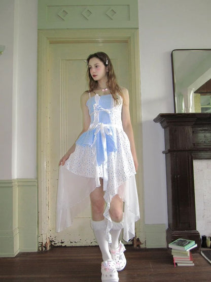 Angel suspender dress