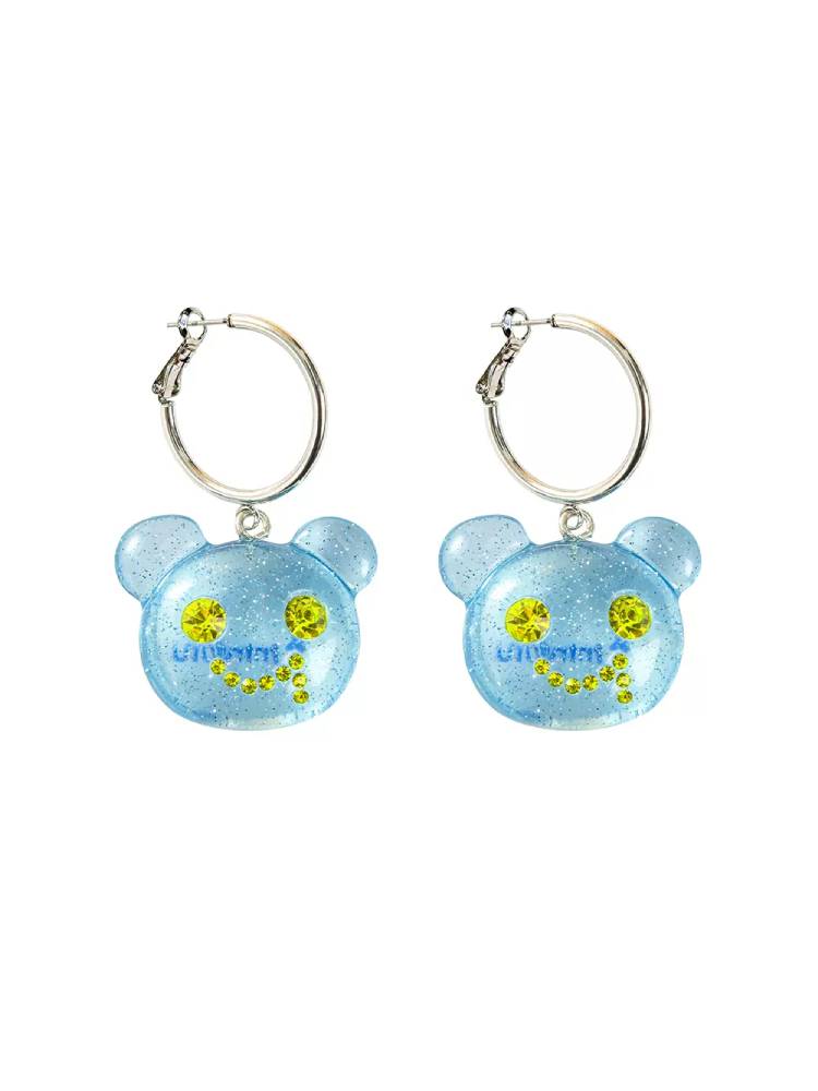 Bear acrylic bead accessory