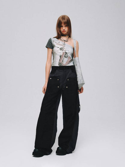 Casual waist pants