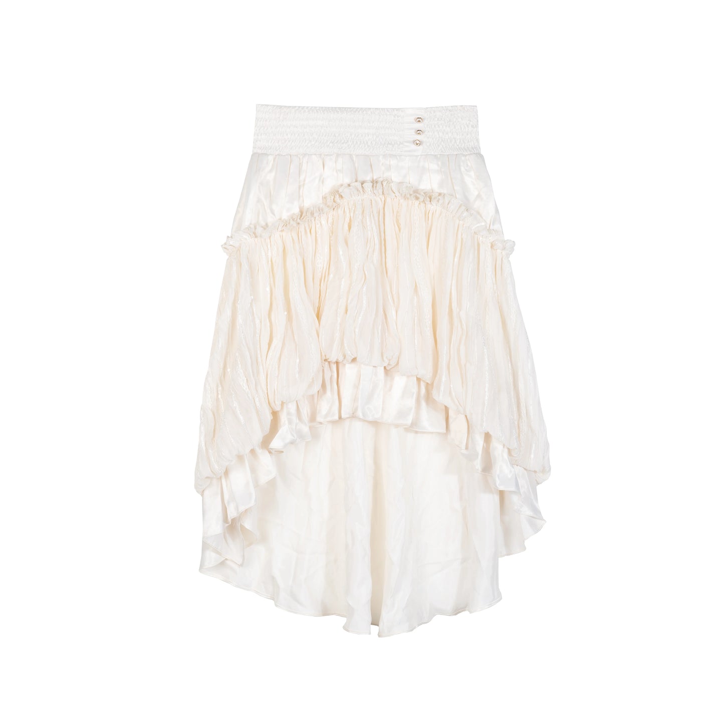 Asymmetrical Retro Tube Skirt