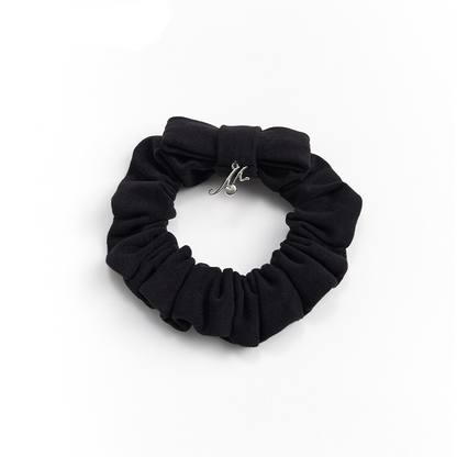 Butterfly Wing Satin Bow Scrunchie