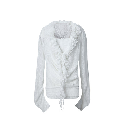 Loose Fit Lace Shirt