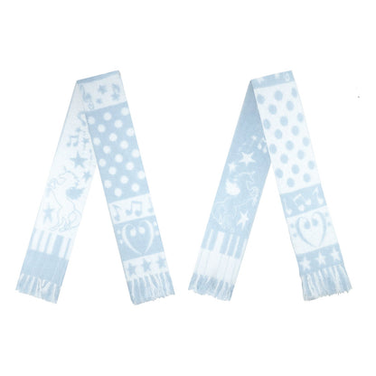 Mink Fringe Reverbial Scarf