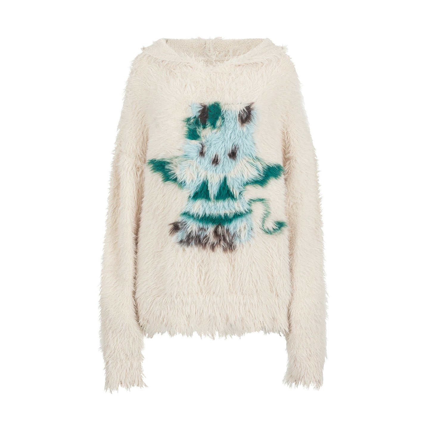 Winter Devil Hooded Sweater Top