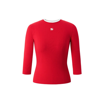 Classic Slim Fit Ribbed Top